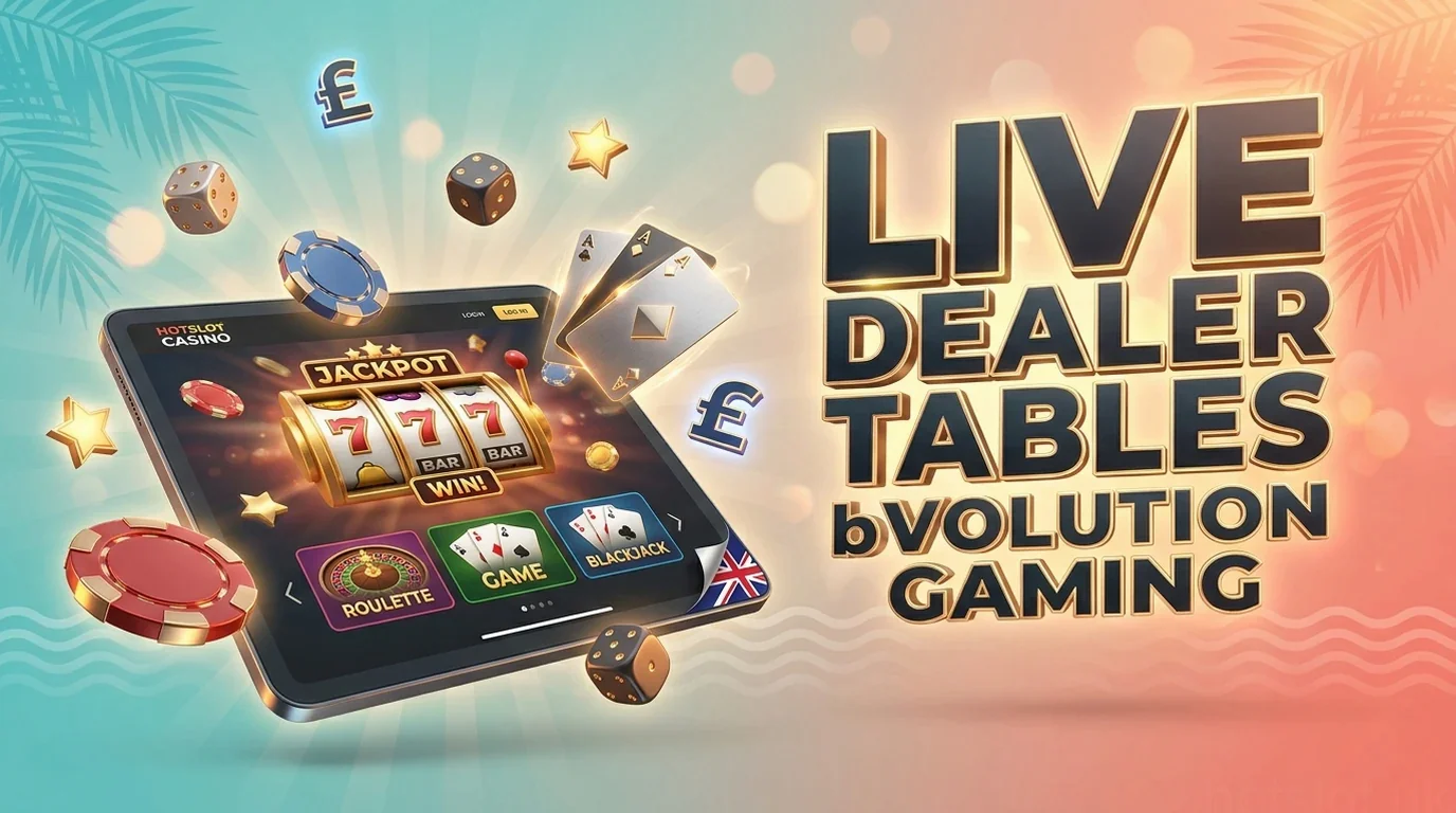 Live Dealer Tablesby Evolution Gaming